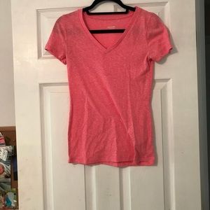 Pink v neck